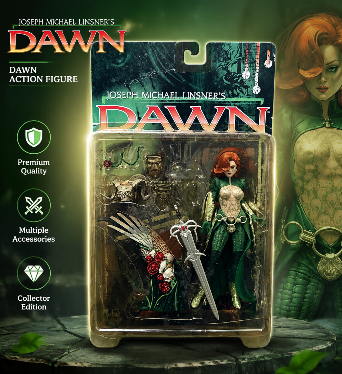 Vintage Collectible Figures - Joseph Linsner’s Dawn 1999 Rare Collector