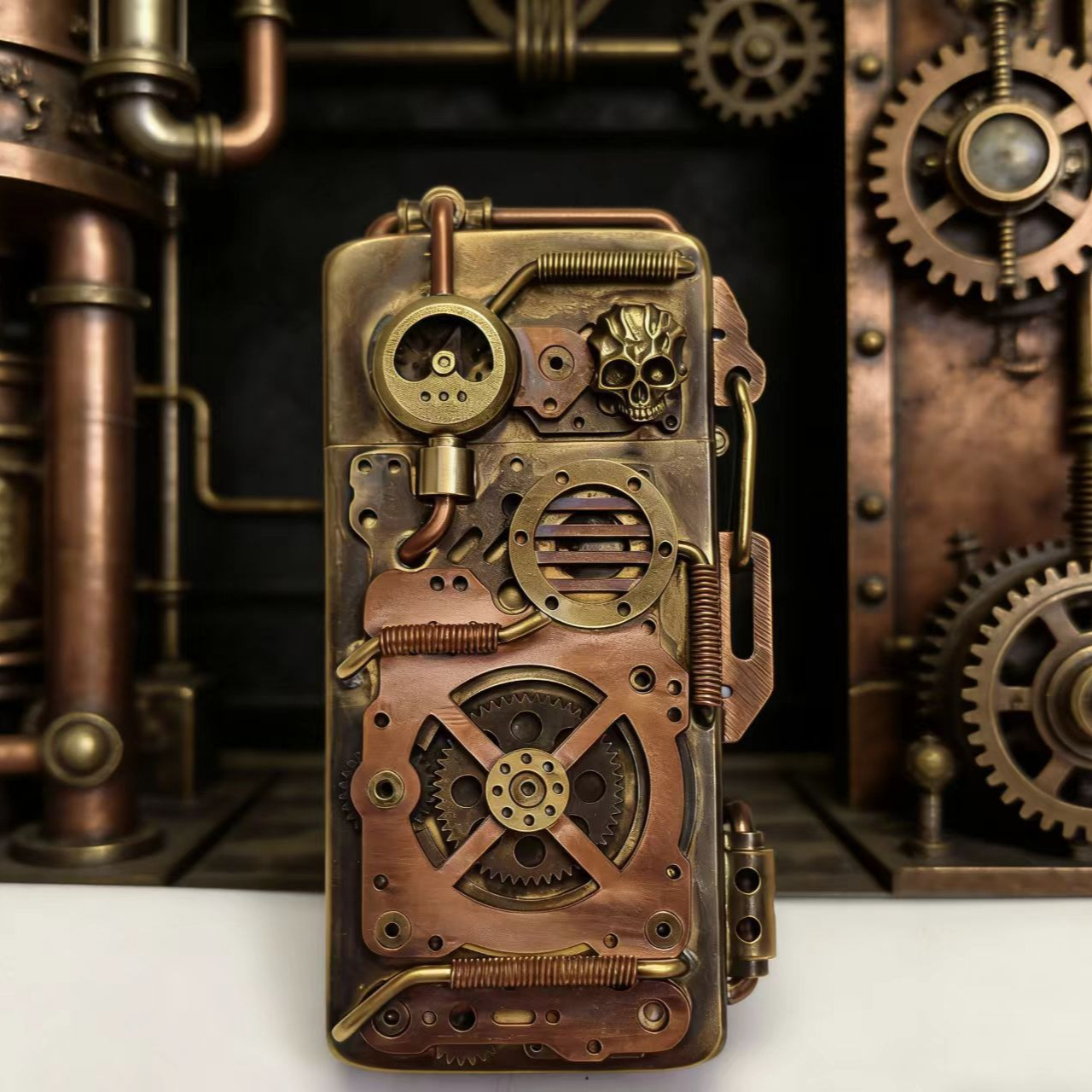 Vintage Collectible Lighters - Vintage Handmade Brass Steampunk Kerosenes Lighter