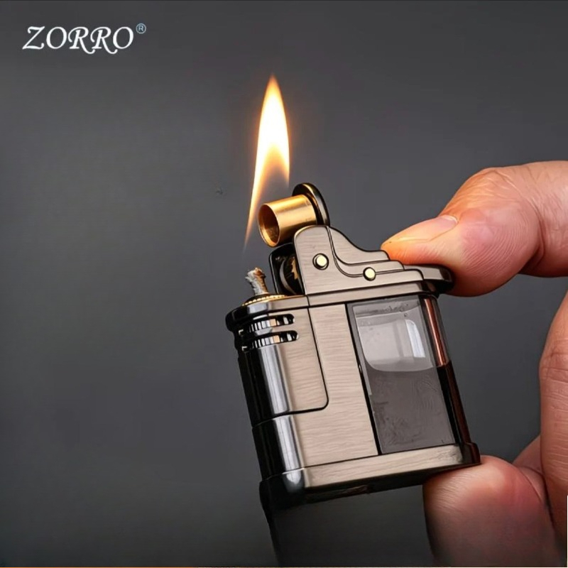 Vintage Collectible Lighters - ZORRO Vintage Coal Oil Lighter Refillable