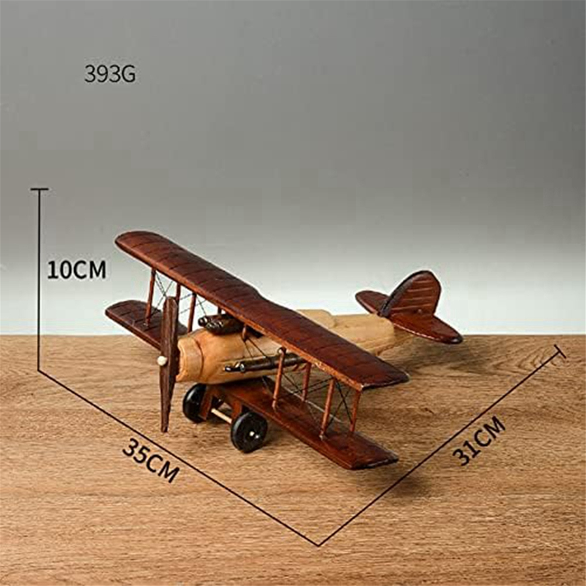 Collectible Vintage Photos - ABRN Retro Aircraft Handicraf Wooden Airplane