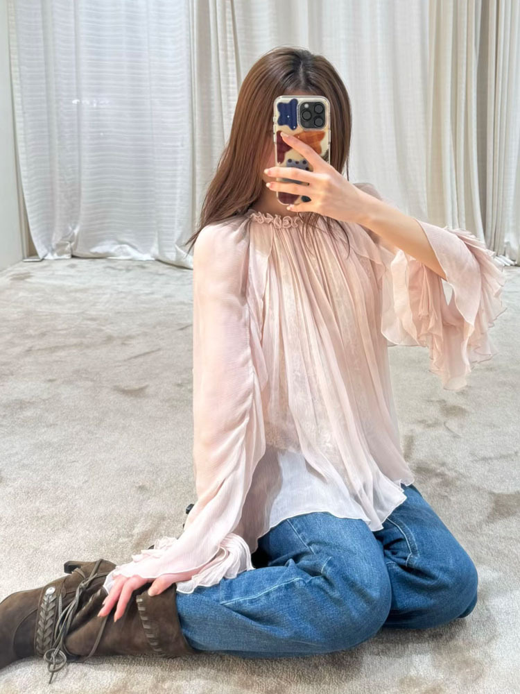Lace ruffled loose top, stylis - Collectible & Vintage Dolls For Halloween recensie en prijs