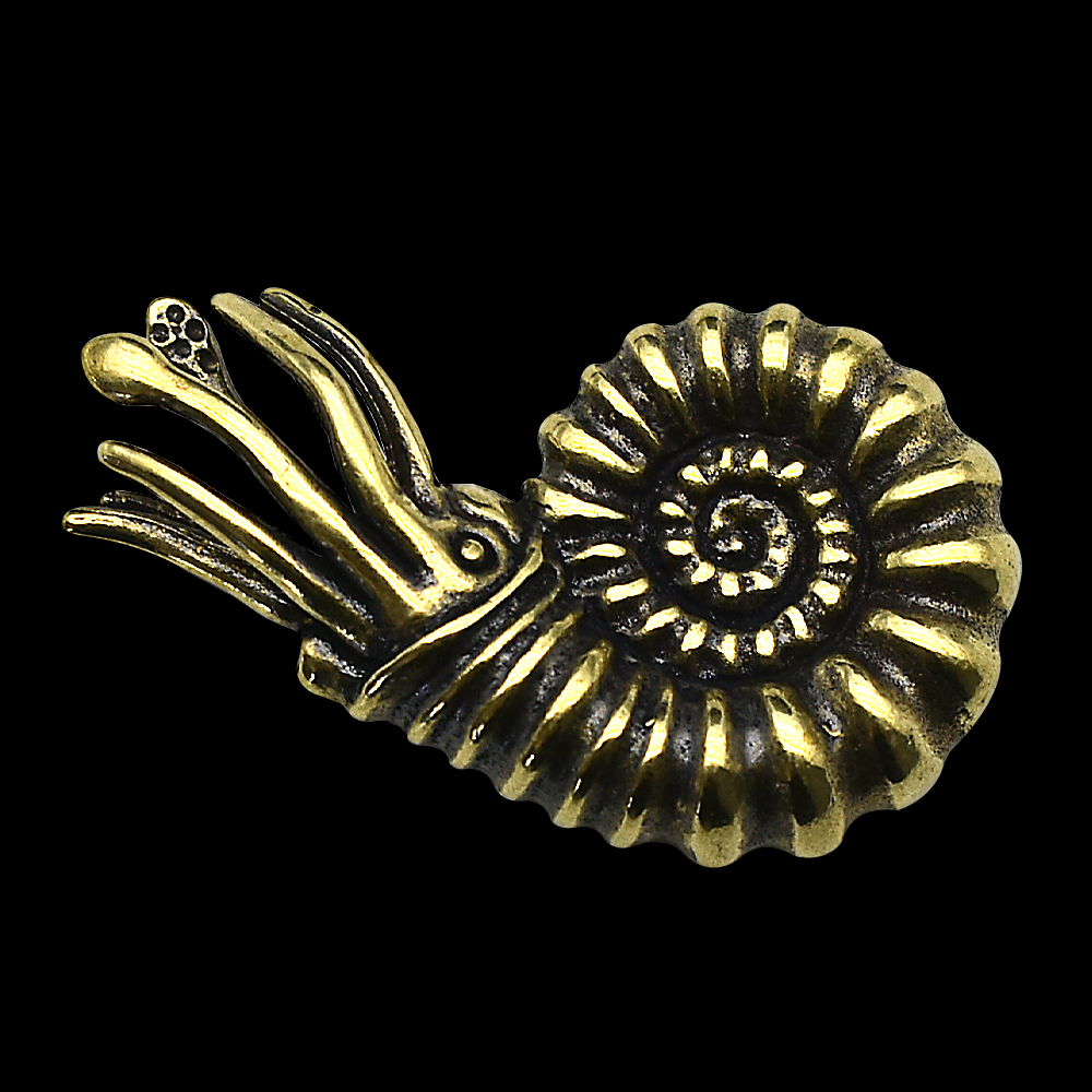 Vintage Brass Nautilus Shell F - Vintage Collectible Christmas Ornaments recensie en prijs