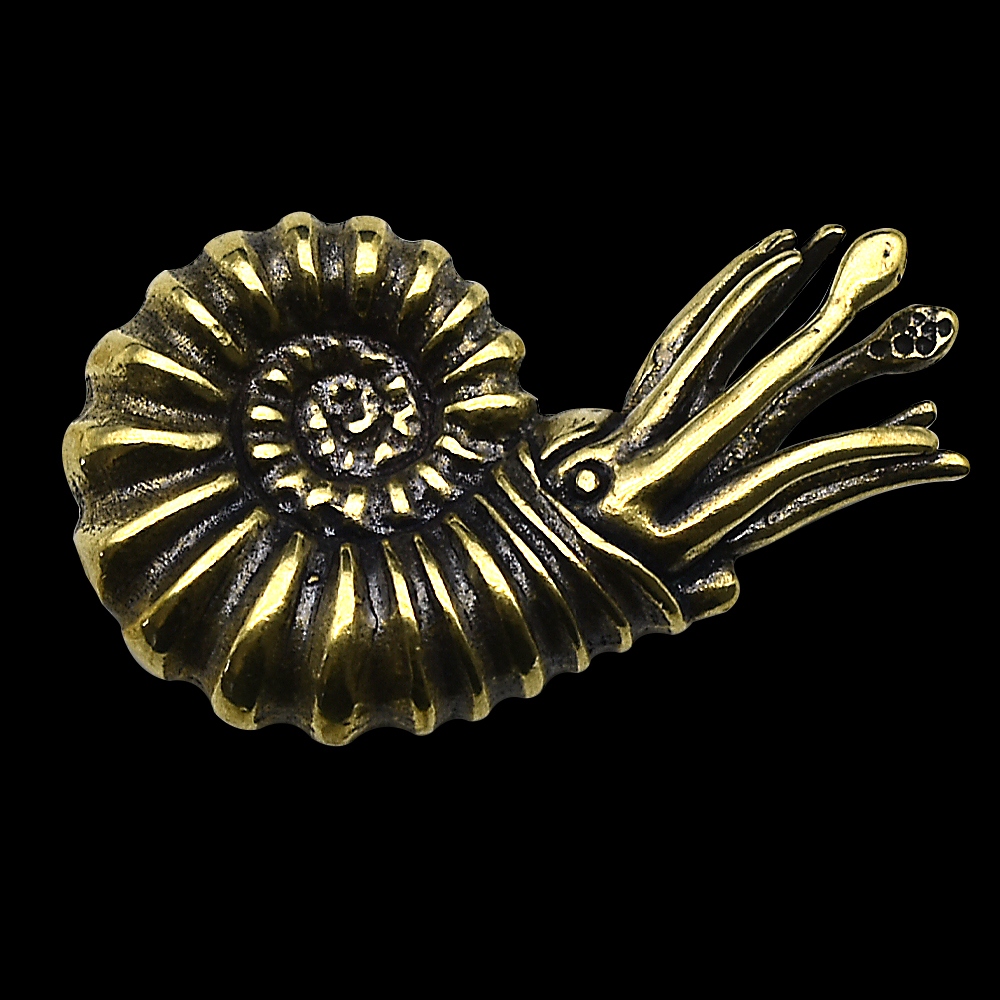 Vintage Brass Nautilus Shell F - Vintage Collectible Christmas Ornaments recensie en prijs