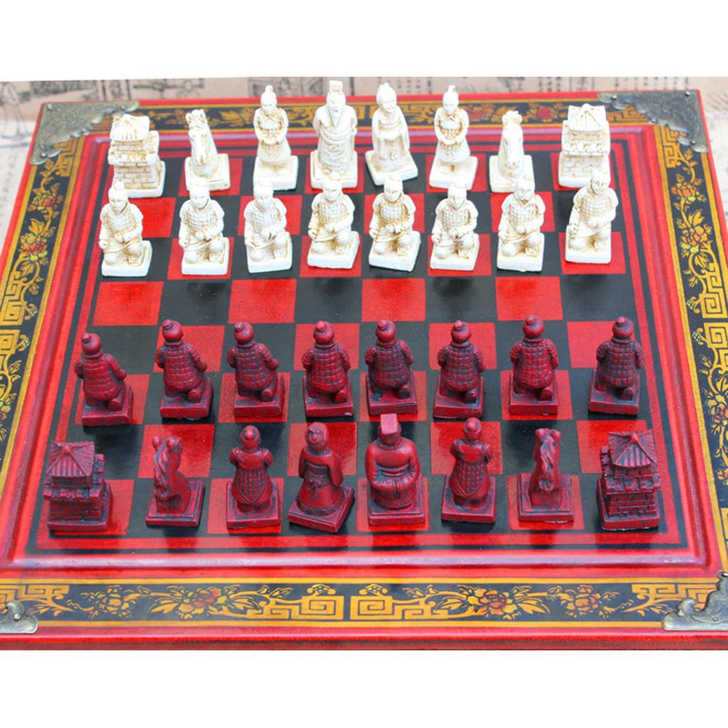 Resin Chinese Chess Set Classi - Vintage Collectible Board Games recensie en prijs