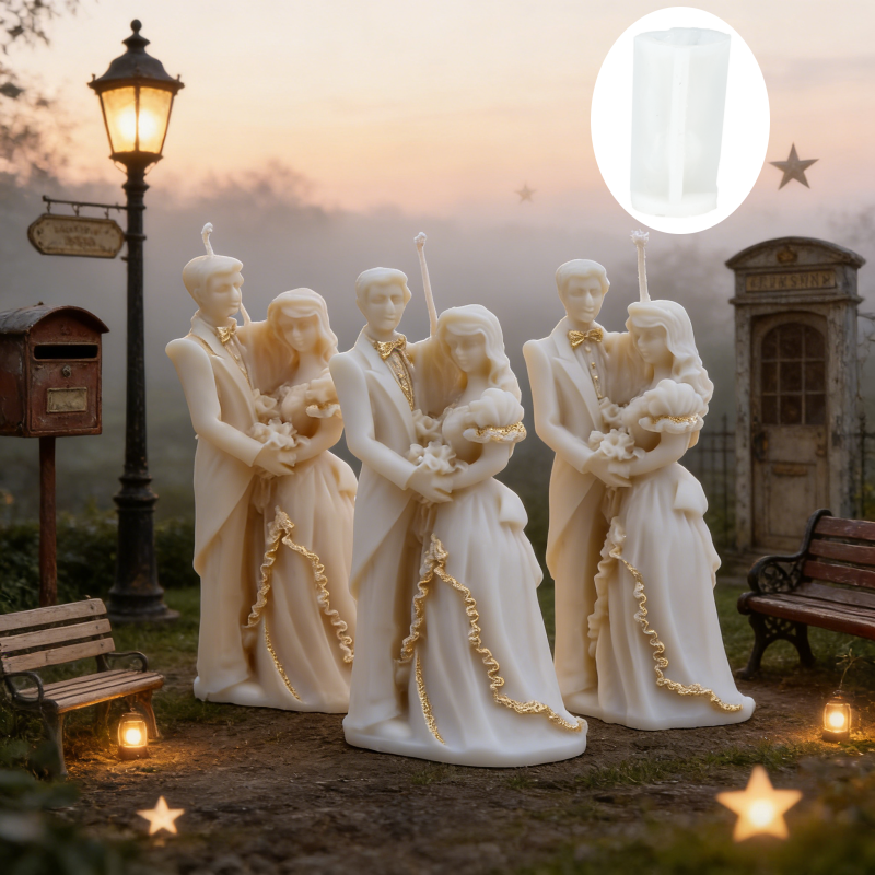 Bride and Groom Silicone Mold  - Vintage Toys Collection recensie en prijs