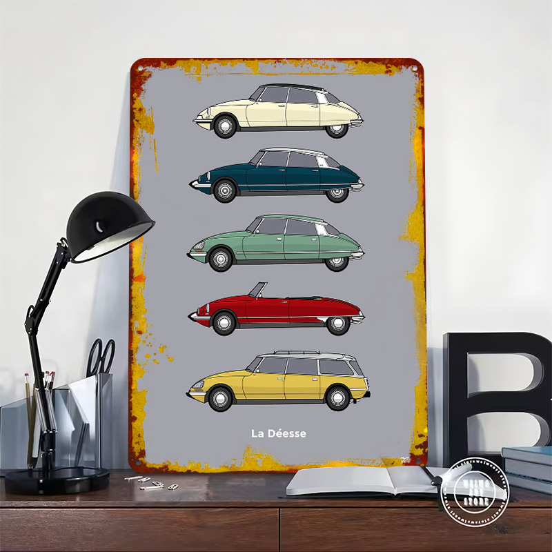 French Car DS Collection Tin P - Vintage Collectible Tins recensie en prijs