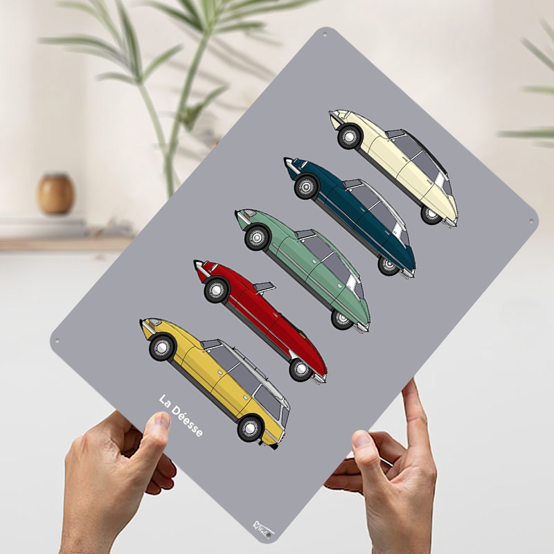 French Car DS Collection Tin P - Vintage Collectible Tins recensie en prijs