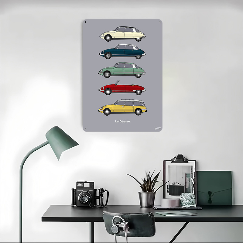 French Car DS Collection Tin P - Vintage Collectible Tins recensie en prijs