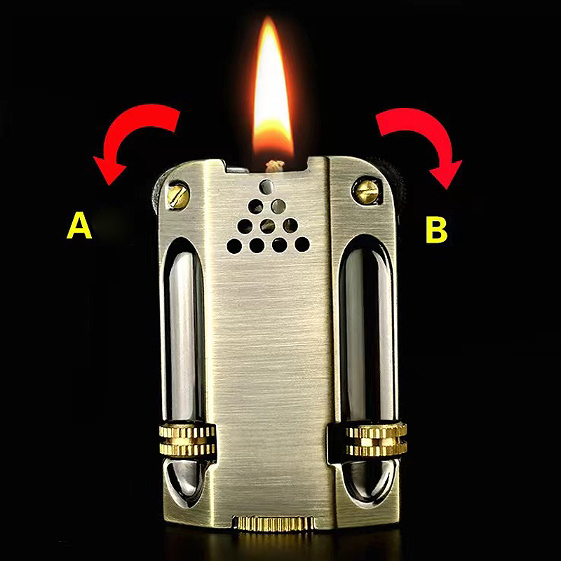 Vintage Zinc Alloy Dual Flint  - Vintage Collectible Lighters recensie en prijs