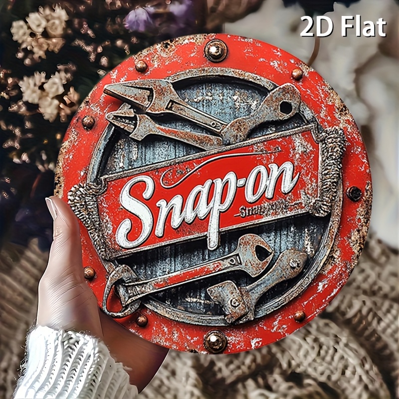 2D Flat 1pc Vintage Metal Sign - Vintage Collectible Plates recensie en prijs