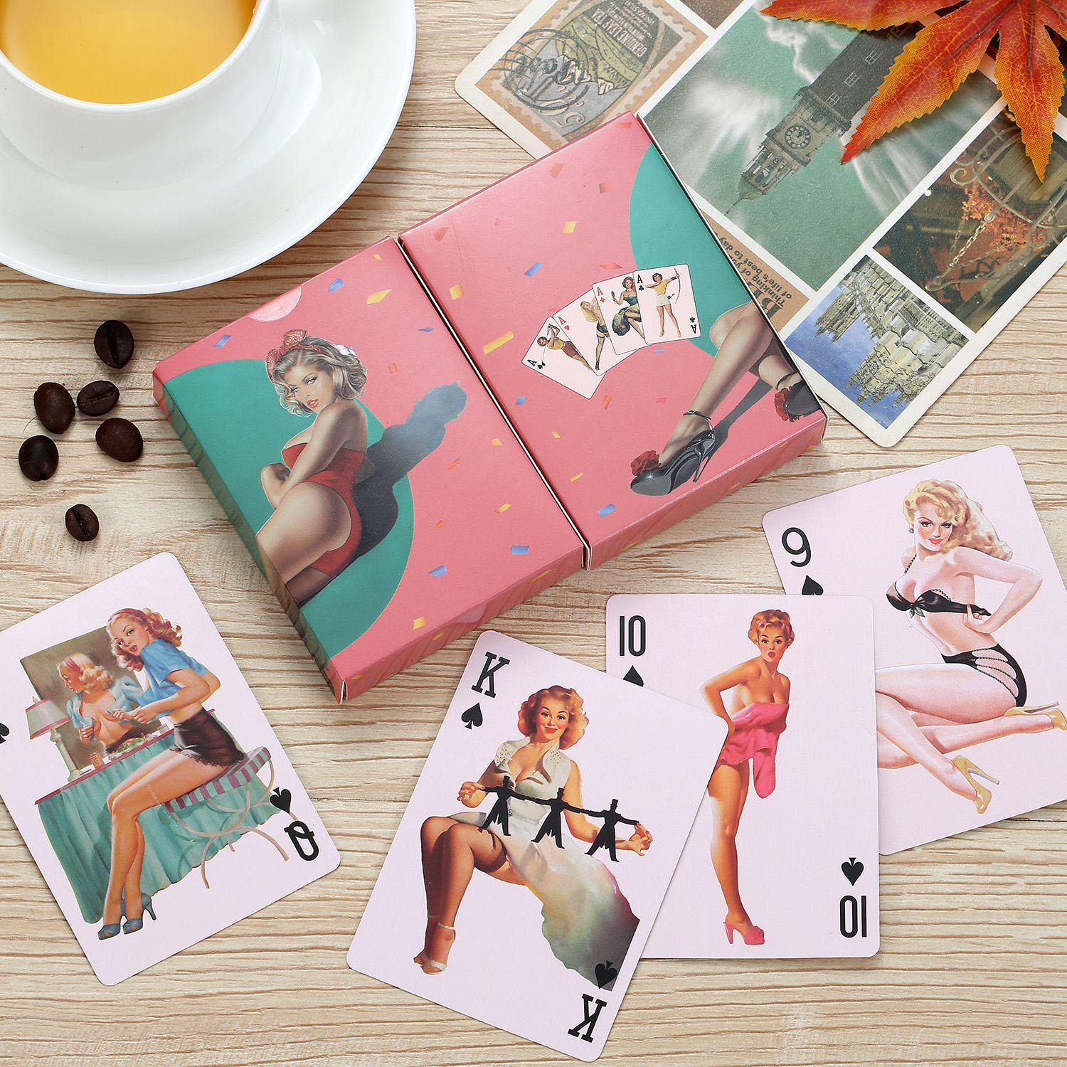 Vintage Deck Cards Retro Poker - Vintage Collectible Board Games recensie en prijs