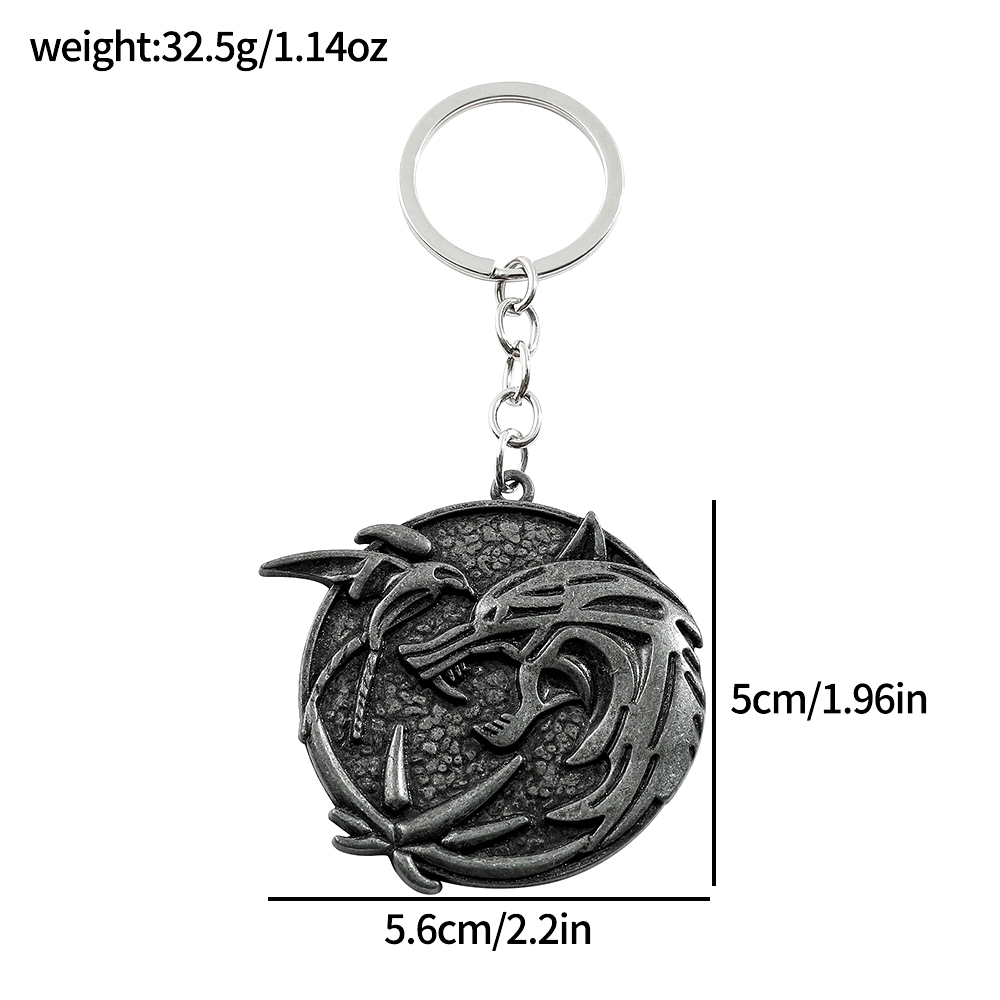 Vintage Wolf Head Keychain Gam - Vintage Item recensie en prijs