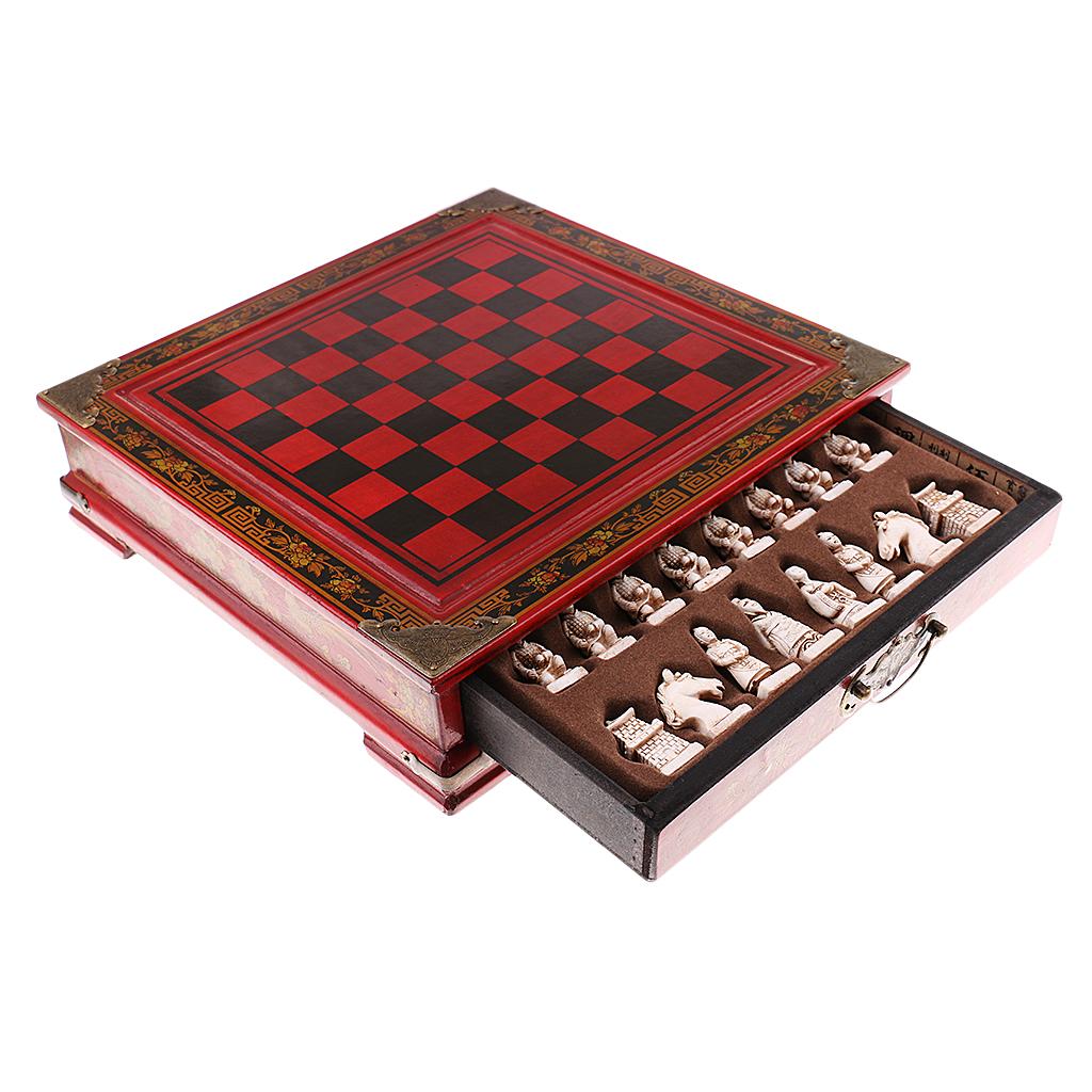 Chinese Chess Set Resin Antiqu - Vintage Collectible Board Games recensie en prijs