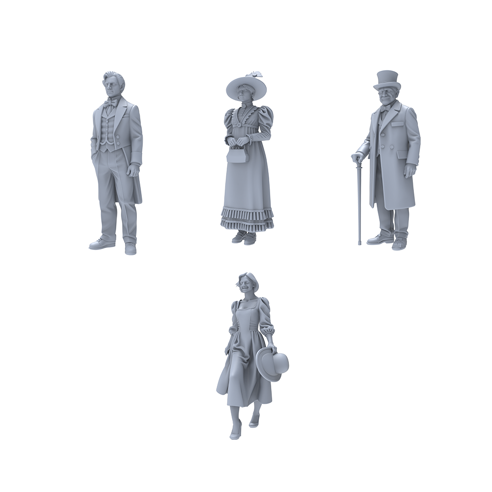 1/64 1/72 Victorian European D - Vintage Collectible Figures recensie en prijs