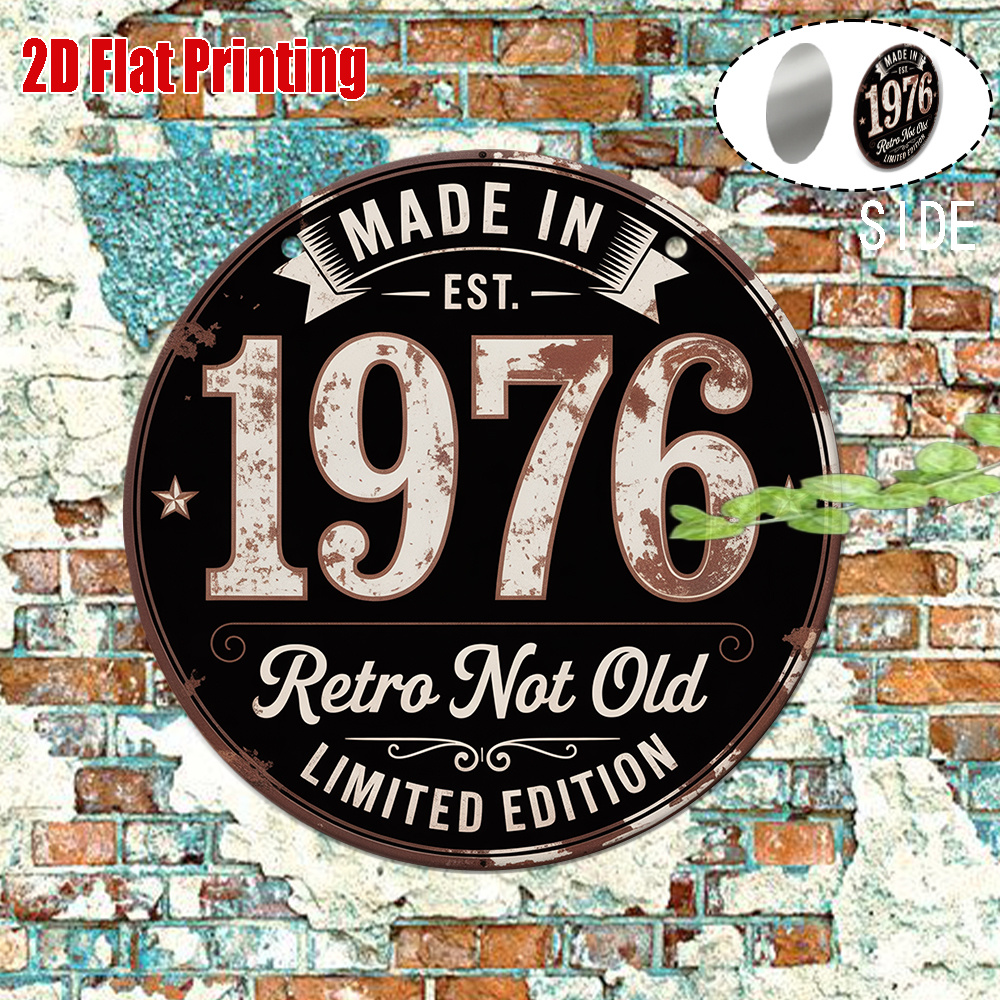2D Flat, 1pc 1976 Vintage Meta - Vintage Collectible Plates recensie en prijs
