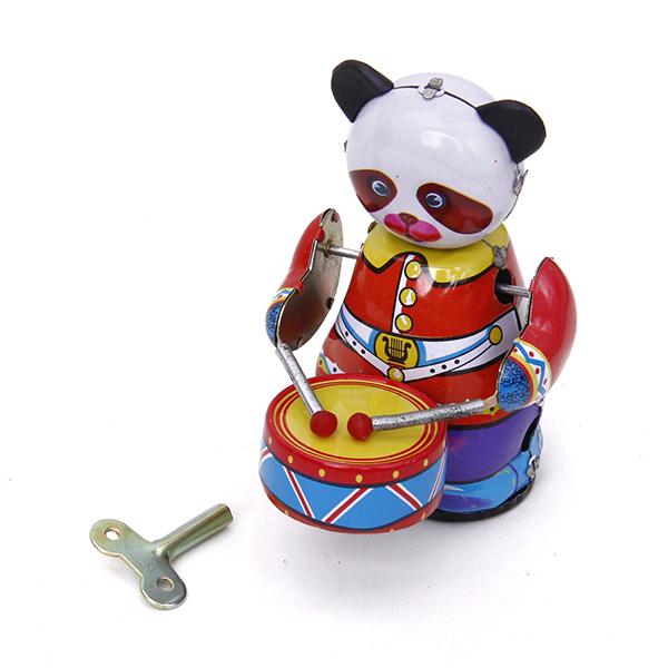 Wind Up Clockwork Panda Drumme - Vintage Collectible Figures recensie en prijs