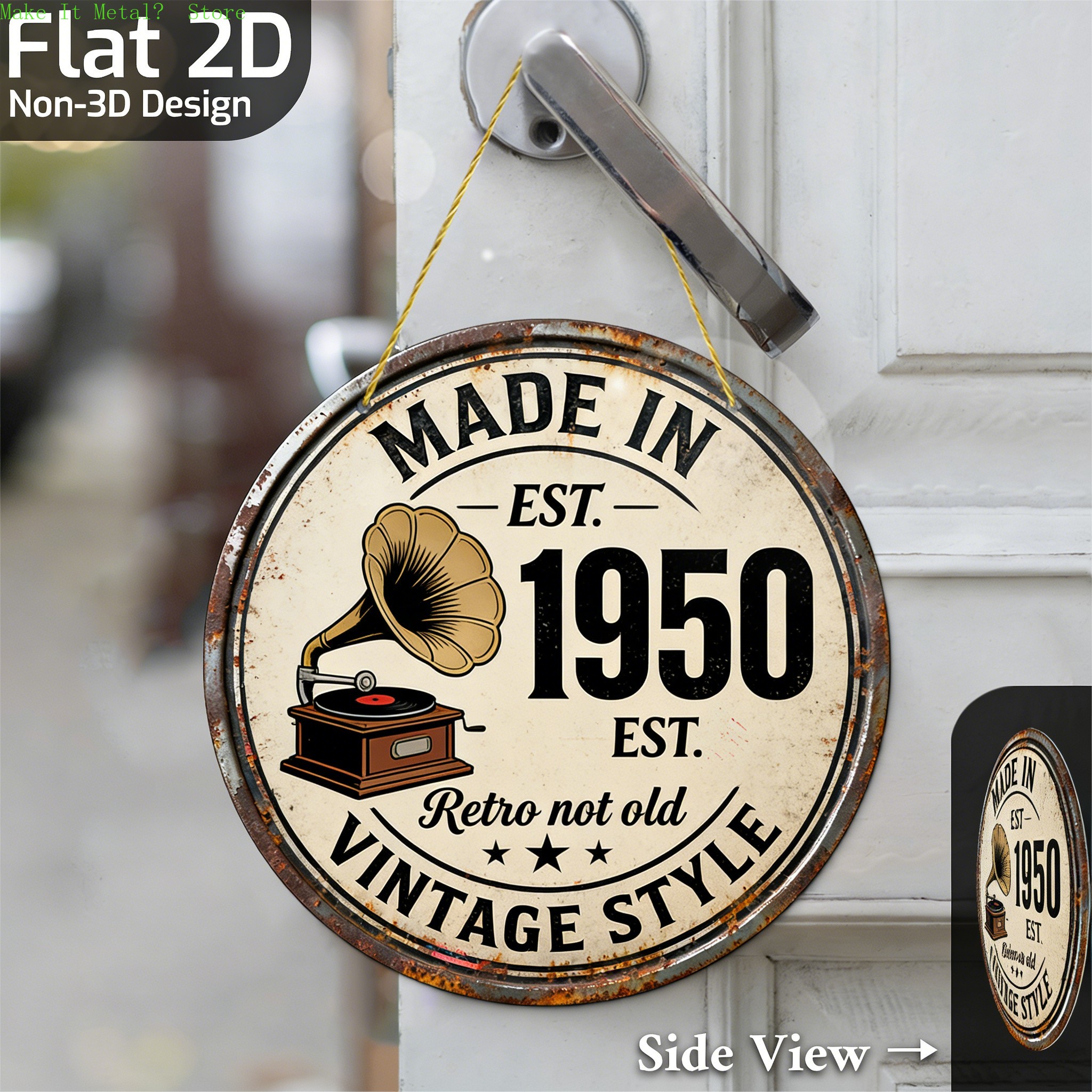 Vintage Made In 1999 Retro TV  - Vintage Collectible Plates recensie en prijs