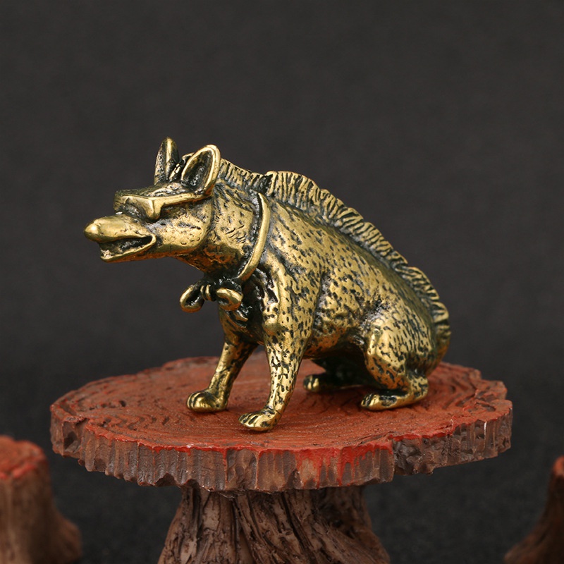 Brass Hyaenidae with Eyes Stat - Vintage Collectible Accessories recensie en prijs