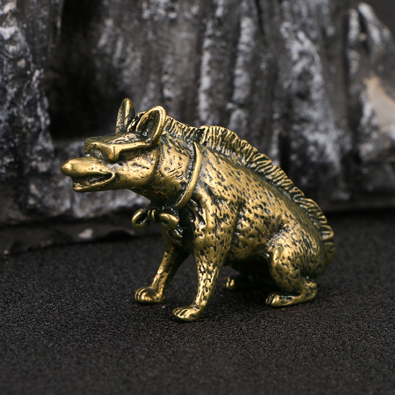 Brass Hyaenidae with Eyes Stat - Vintage Collectible Accessories recensie en prijs