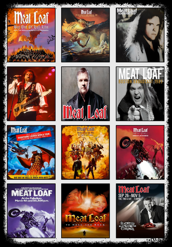 Metal Signs Meatloaf Collectio - Vintage Collectible Posters recensie en prijs