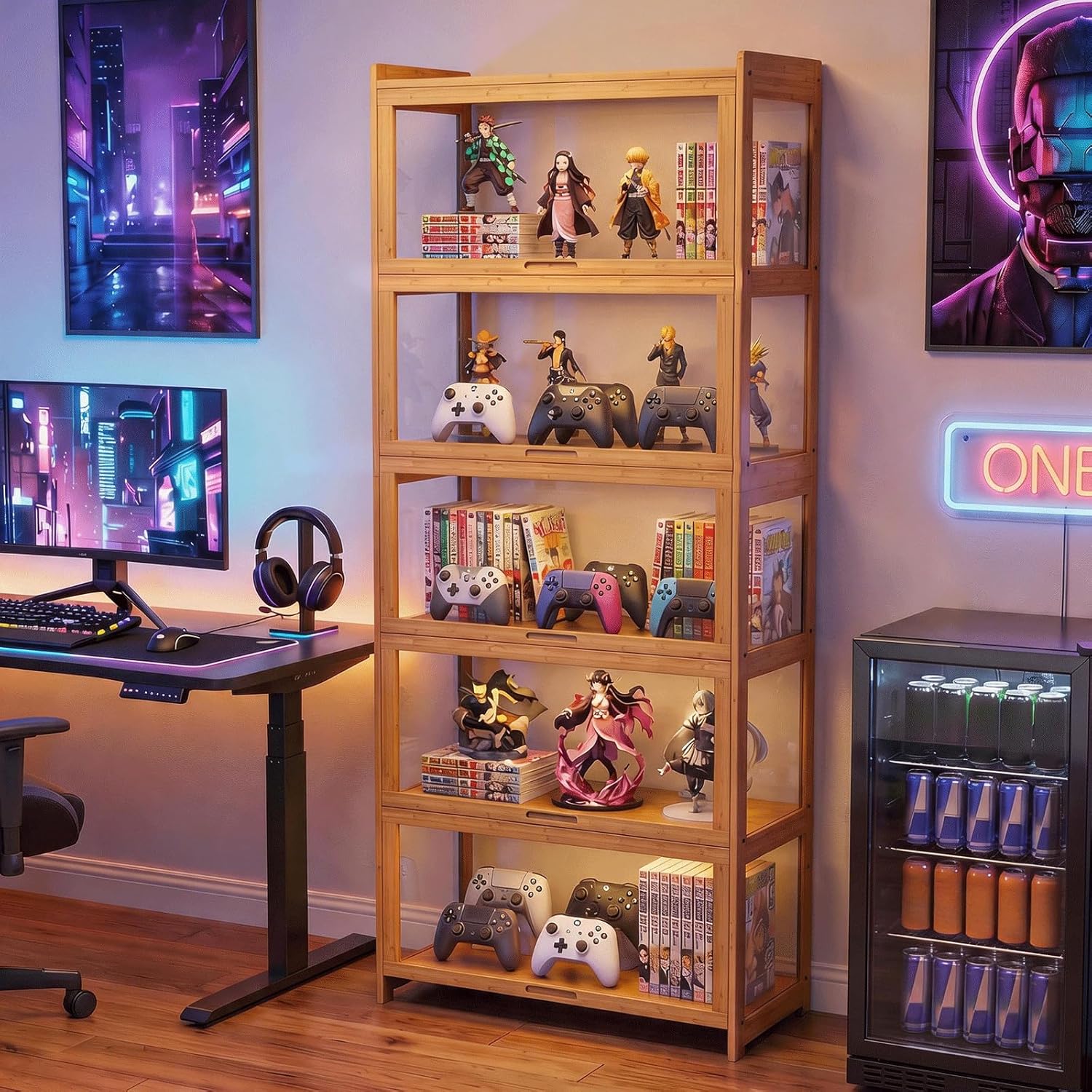 Display Cabinet with Acrylic D - Collectible & Vintage Dolls For Halloween recensie en prijs