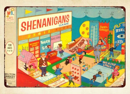 Shenanigans Board Game 1964 me - Vintage Collectible Board Games recensie en prijs