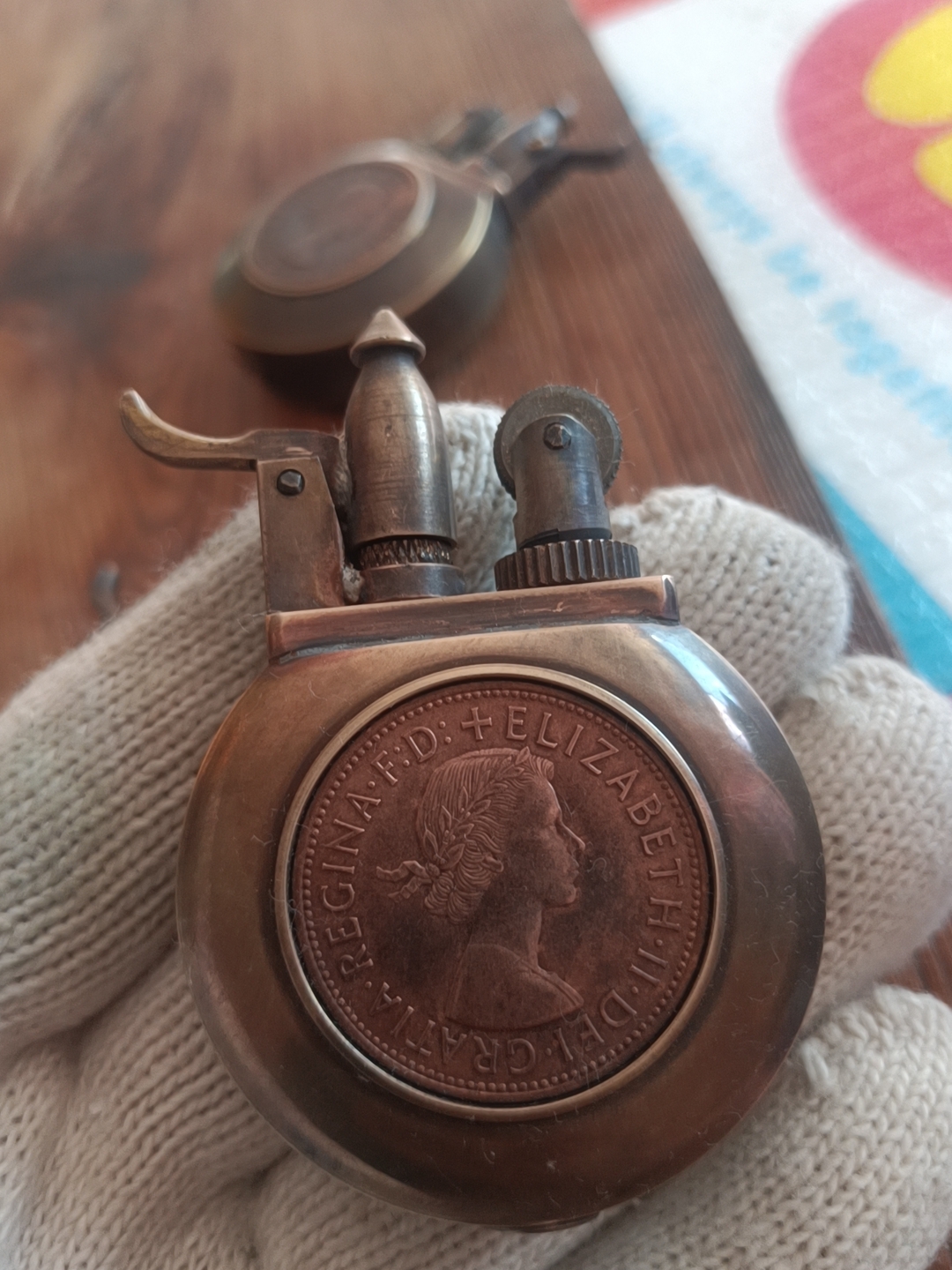 Handmade Antique Gasoline Ligh - Vintage Collectible Lighters recensie en prijs