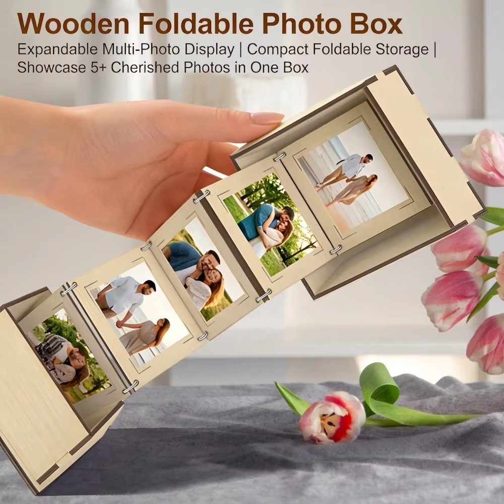 Creative Folding Wooden Photo  - Collectible Vintage Photos recensie en prijs
