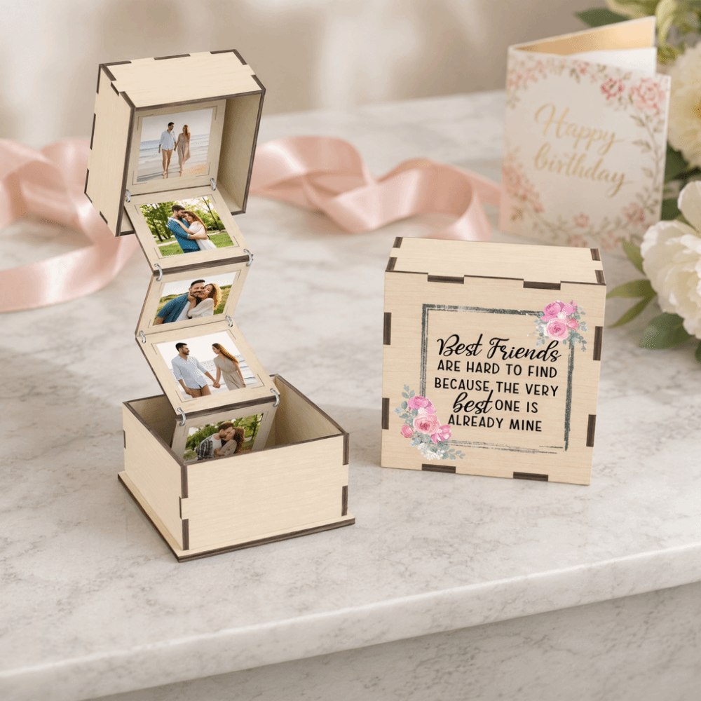 Creative Folding Wooden Photo  - Collectible Vintage Photos recensie en prijs