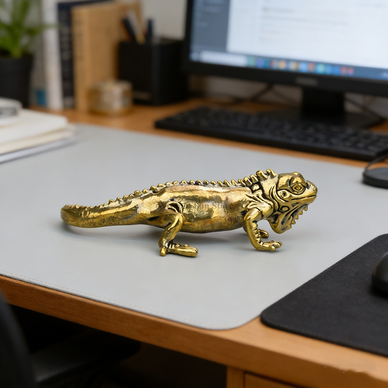 1pc Vintage Brass Lizard Deskt - Vintage Collectible Christmas Ornaments recensie en prijs