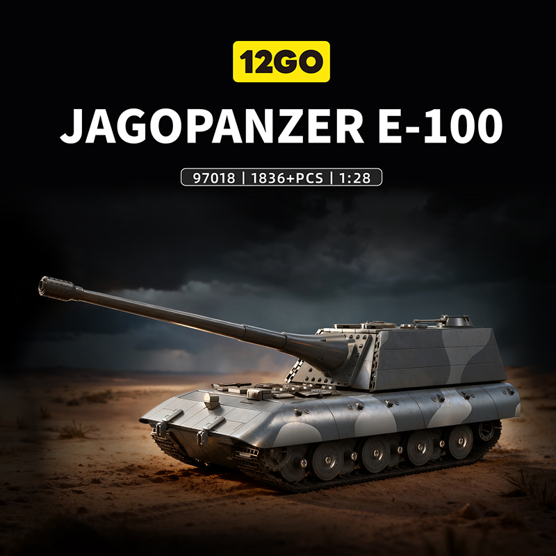 1836pcs MOC adult E-100 Tank D - Vintage Toys Collection recensie en prijs