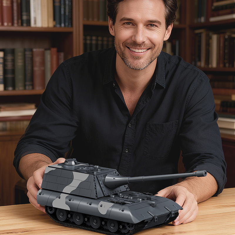 1836pcs MOC adult E-100 Tank D - Vintage Toys Collection recensie en prijs