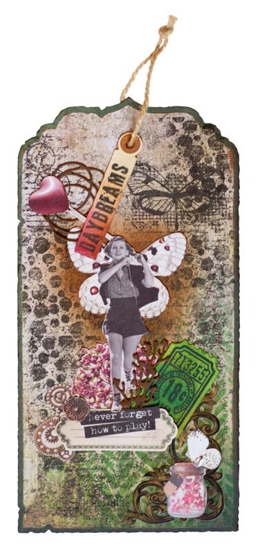 Tag Envelope Grunge Collection - Vintage Collectible Figures recensie en prijs