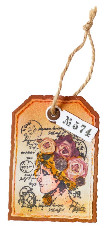 Tag Envelope Grunge Collection - Vintage Collectible Figures recensie en prijs