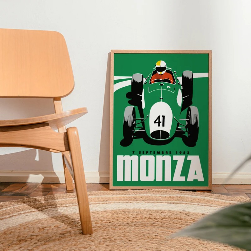 Vintage Monza Racing Poster Cl - Vintage Collectible Posters recensie en prijs