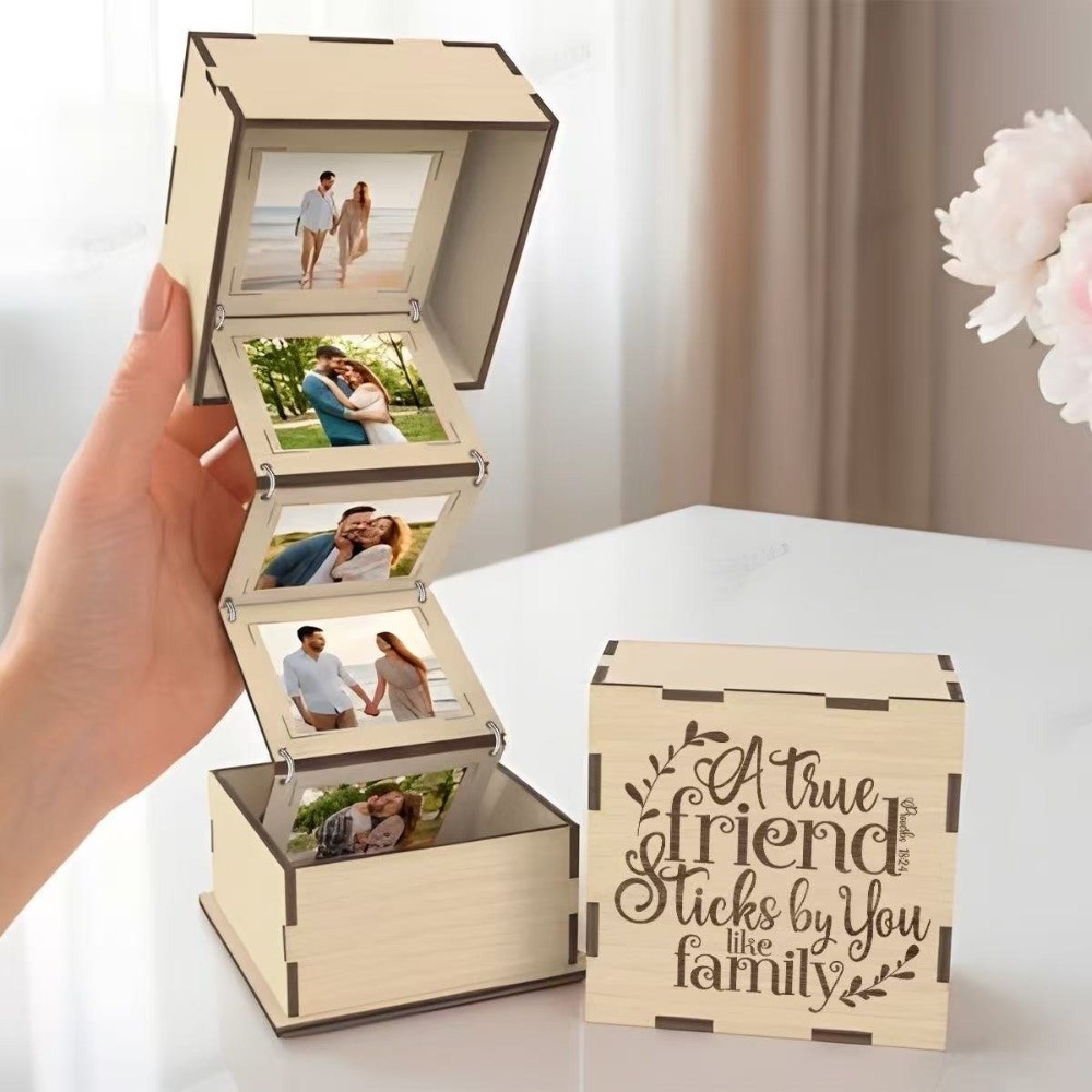 Folding Wooden Photo Storage B - Collectible Vintage Photos recensie en prijs