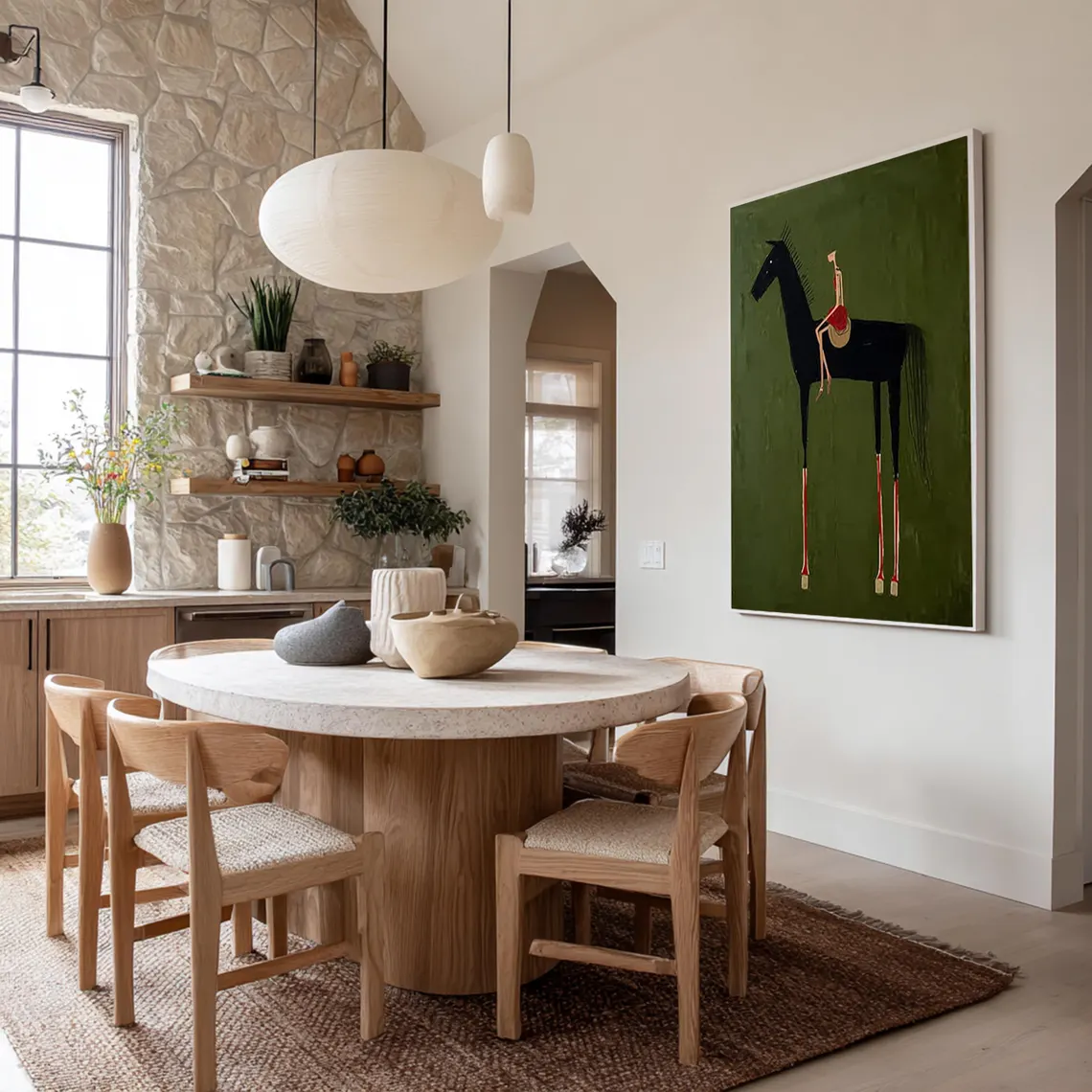 Horse Art Neutral Home Decor P - Vintage Toys Collection recensie en prijs