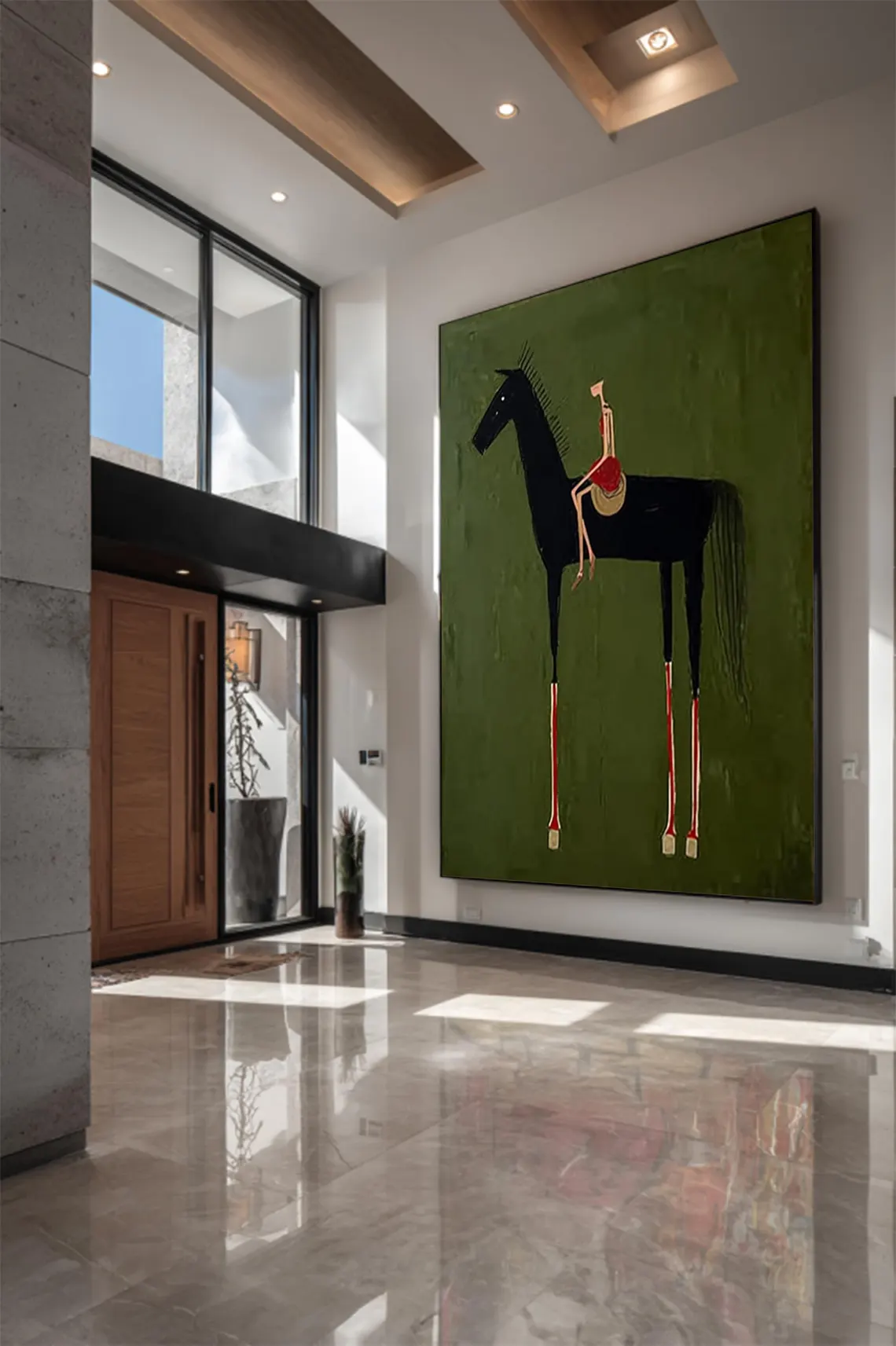 Horse Art Neutral Home Decor P - Vintage Toys Collection recensie en prijs