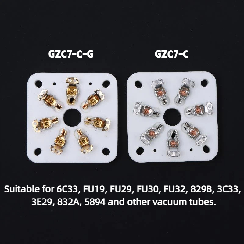 7Pin Ceramic Vacuum Tube Socke - Tube Amplifier Part recensie en prijs