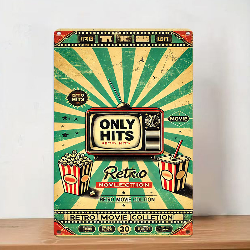 Retro Movie Collection Poster  - Vintage Collectible Tins recensie en prijs