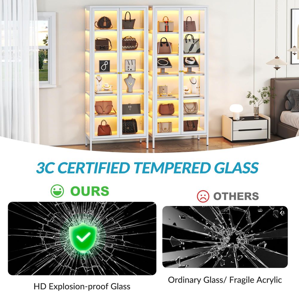 Display Cabinet for Collectibl - Collectible & Vintage Dolls For Halloween recensie en prijs