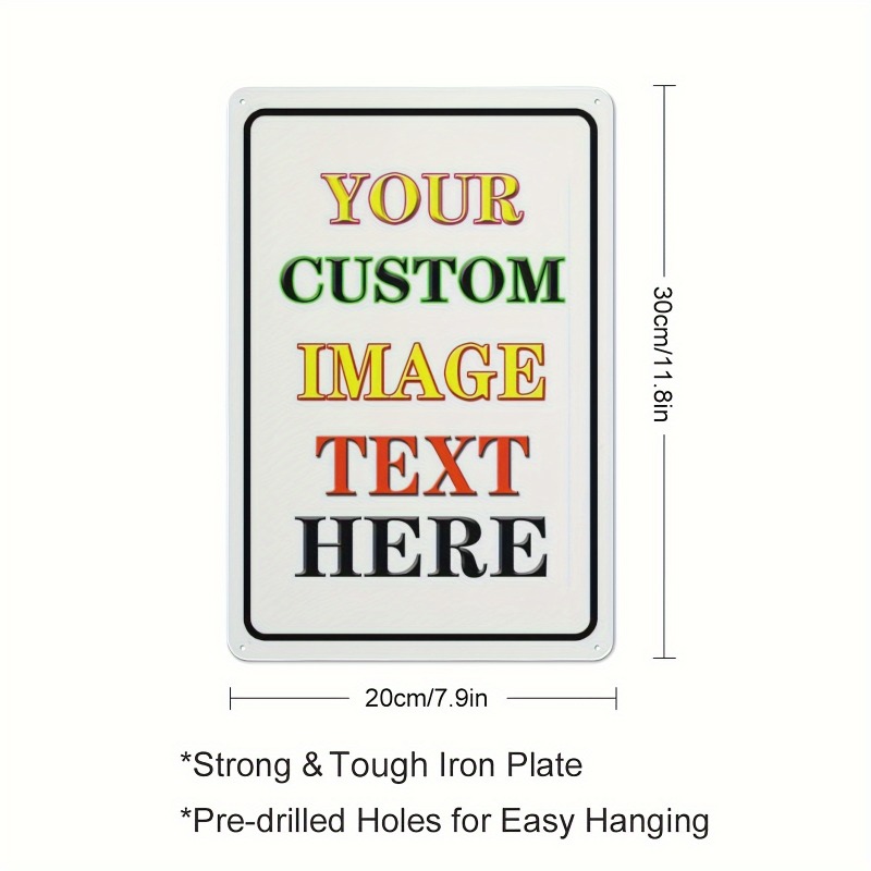 Custom Photo Rectangular Iron  - Vintage Collectible Plates recensie en prijs