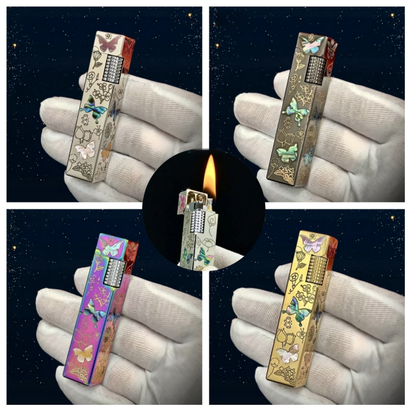 Unusual Brass Four sided Color - Vintage Collectible Lighters recensie en prijs