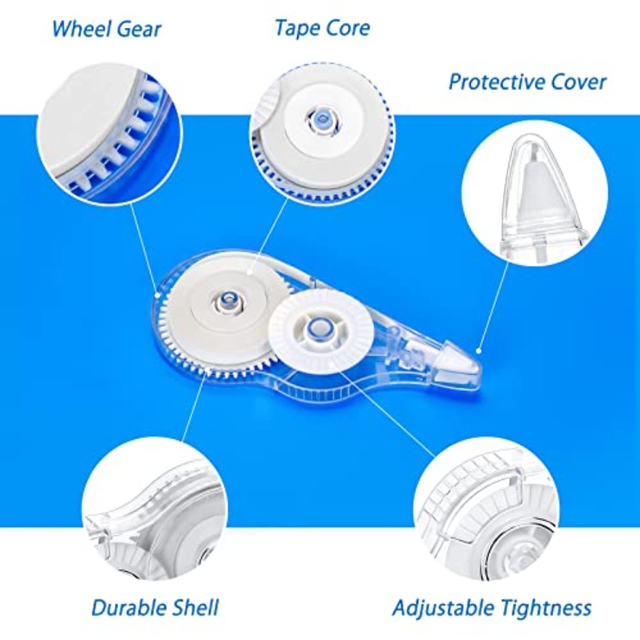 White Correction Tape 10 Pack, - Instant Film Pack recensie en prijs