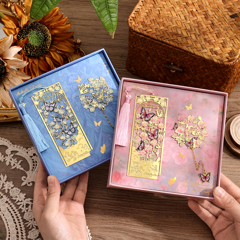 2 Pcs Butterfly Bookmarks With - Vintage Collection recensie en prijs