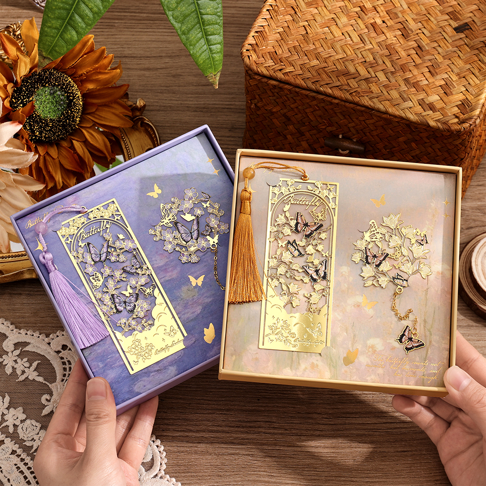 2 Pcs Butterfly Bookmarks With - Vintage Collection recensie en prijs