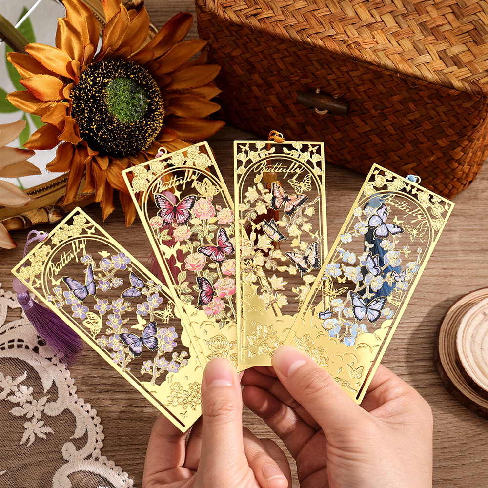 2 Pcs Butterfly Bookmarks With - Vintage Collection recensie en prijs