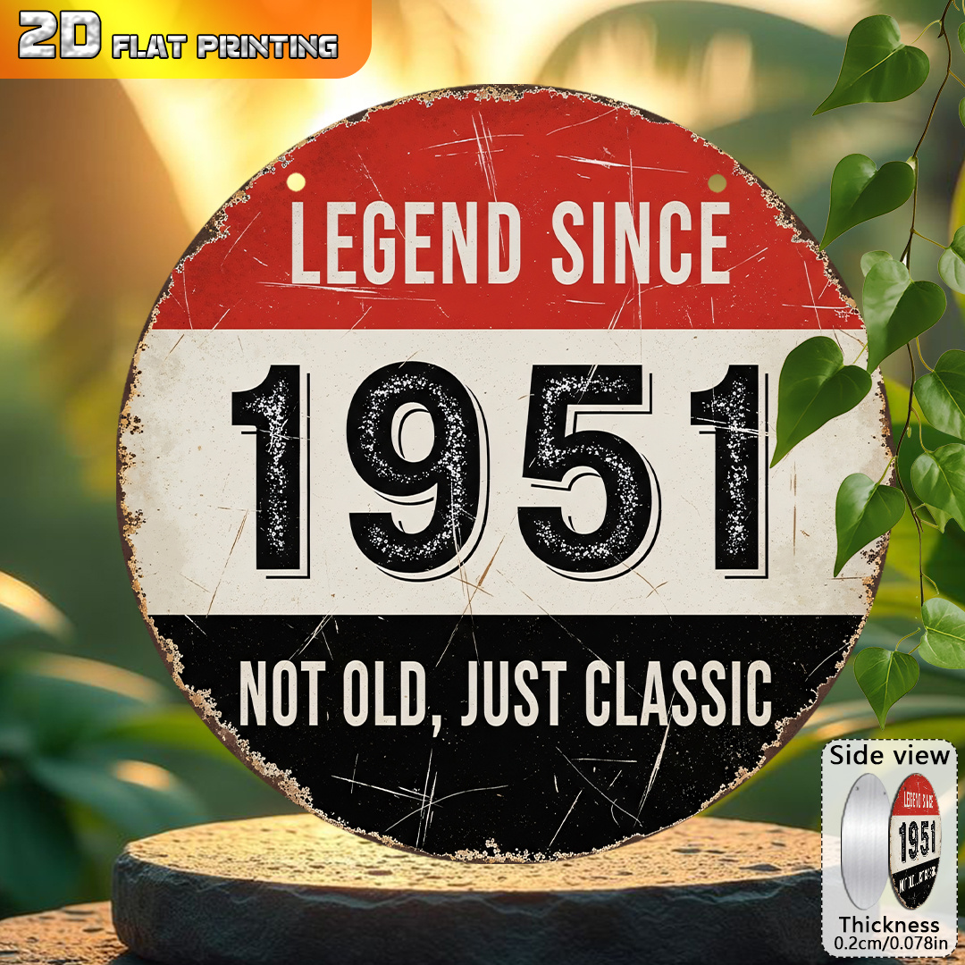2D Flat, 1pc 1951 Vintage Alum - Vintage Collectible Plates recensie en prijs
