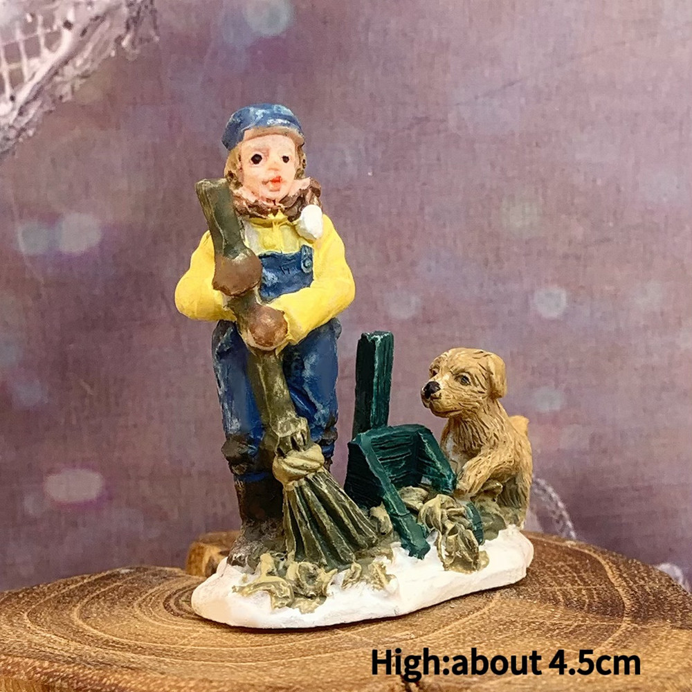 Vintage Victorian Winter Town  - Vintage Collectible Christmas Ornaments recensie en prijs