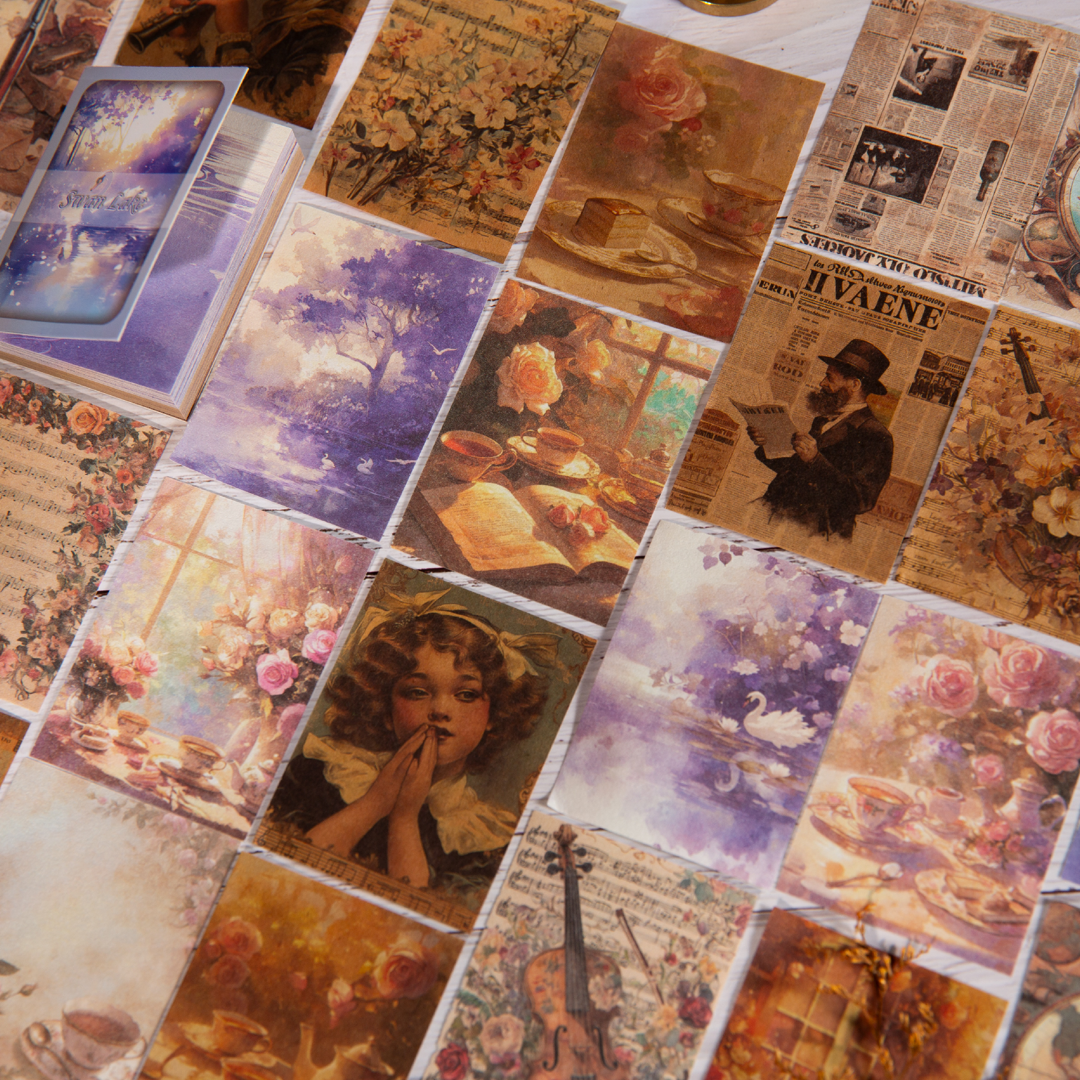80pcs Vintage Antique Painting - Collectible Vintage Photos recensie en prijs